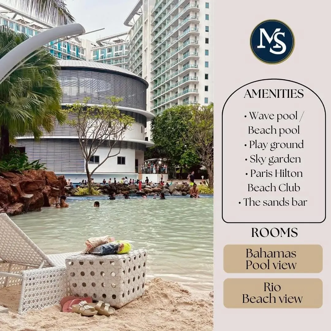 Azure Residences Bahamas Good For 3 Pax Manila